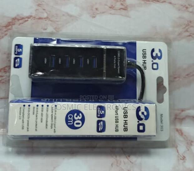 Usb 3.0 4-Port Hub With Led Indicator photo 2