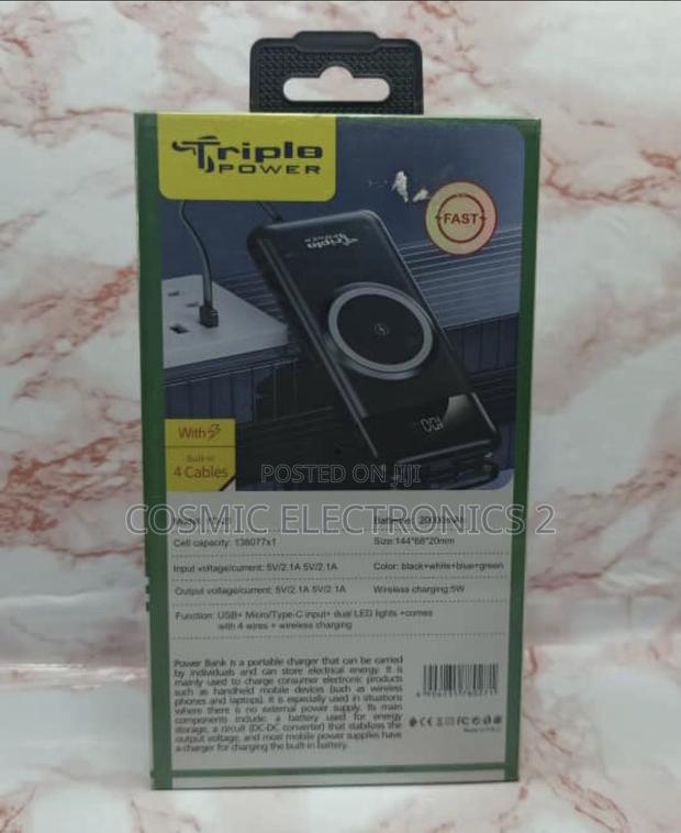 Triple Power Power Bank – Model Yd-21 · Photo 4