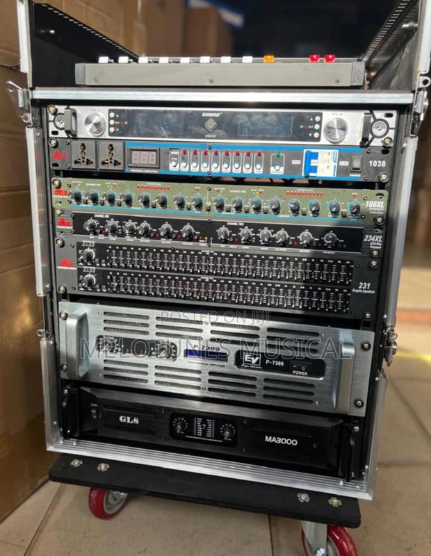 Martins Audio Arrays With Sub and Amplifier Rack Set · Photo 4
