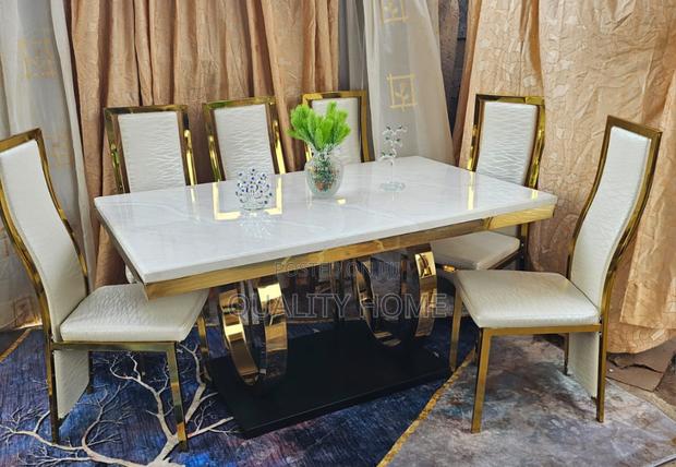 Dinning Table Marble/ Dinning Set · Photo 4