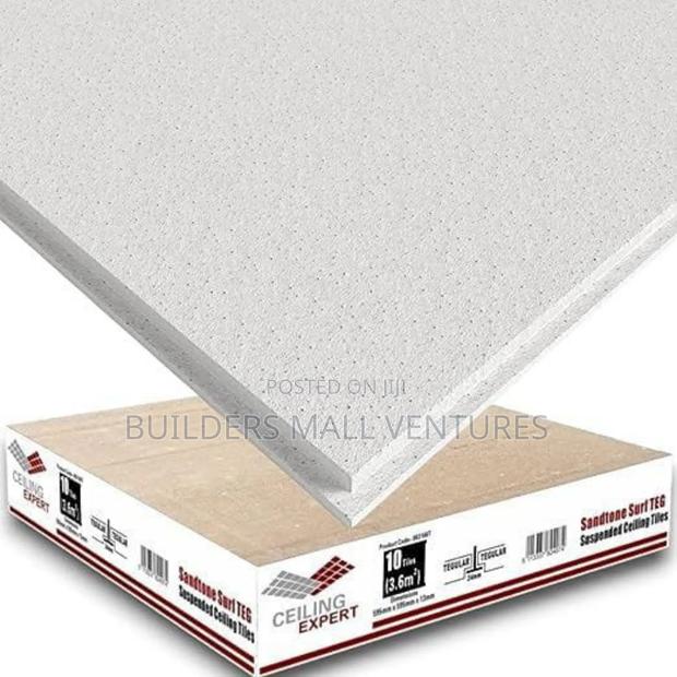 60×60 Mineral Fiber Acoustic Tiles (12pcs/Box)