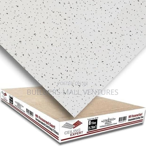60×60 Mineral Fiber Acoustic Tiles (12pcs/Box)