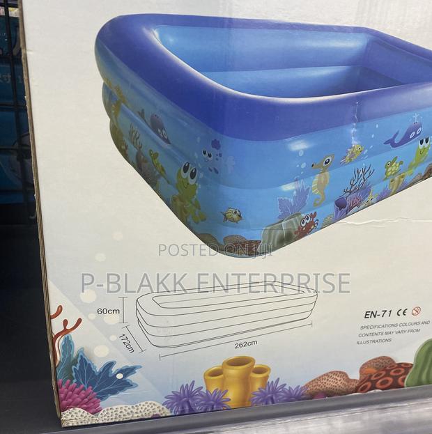Good Inflatable Swimming Pool 262cm*172cm*60cm · Photo 4