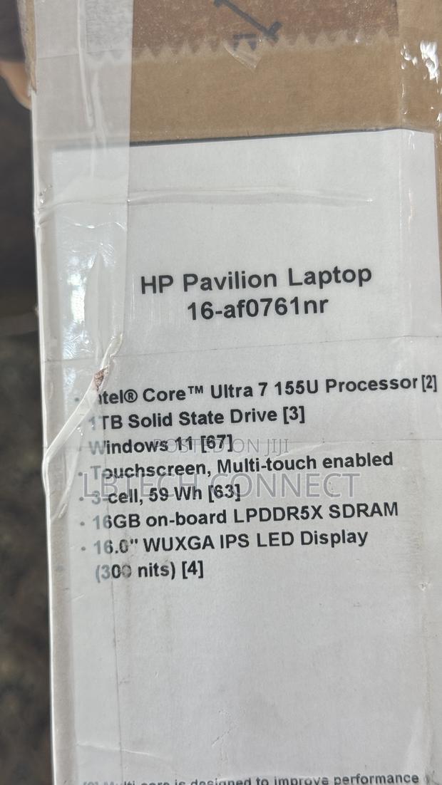 New Laptop HP Pavilion 17 16GB Intel Core Ultra 7 SSD 1T photo 5