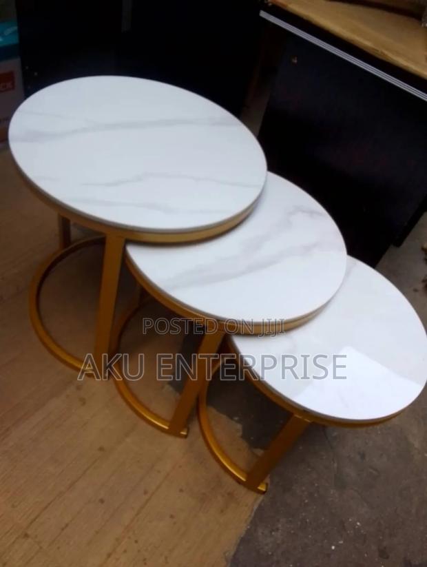 3 in 1 Marble Coffee Table, Side Table · Photo 2