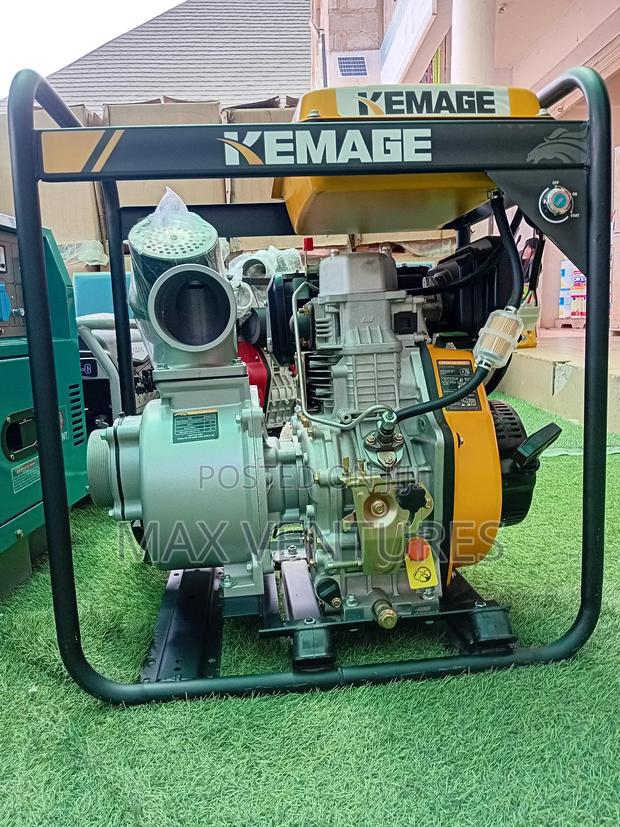 4 Inches Kemage Diesel Water Pump Super Efficient Durable · Photo 2