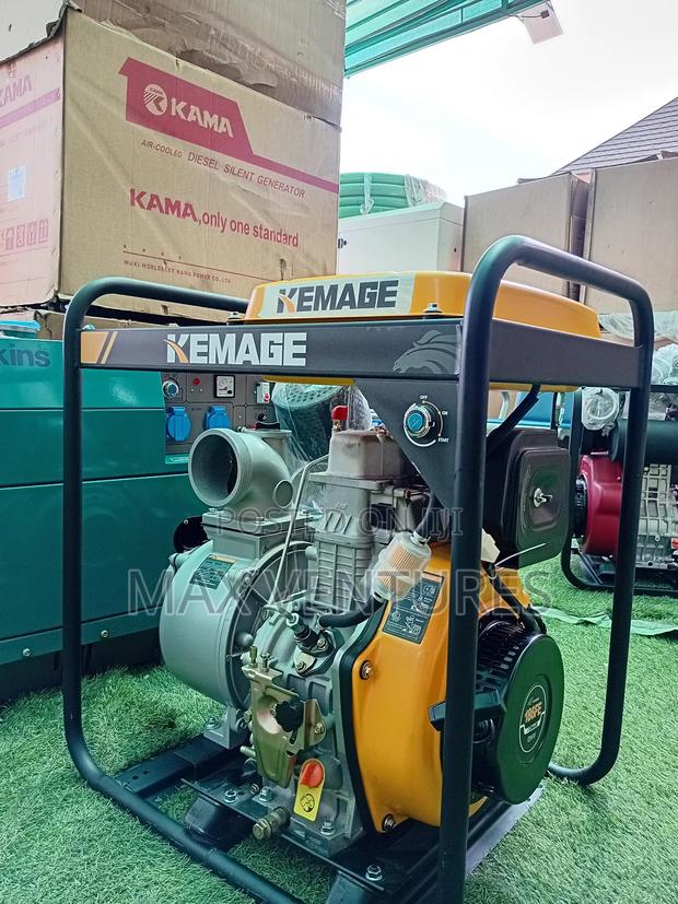 Ergonomic 4 Inches Kemage Diesel Water Pump · Photo 2