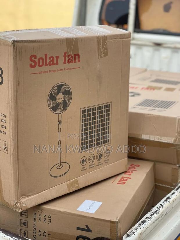 Solar Rechargeable Fan photo 10