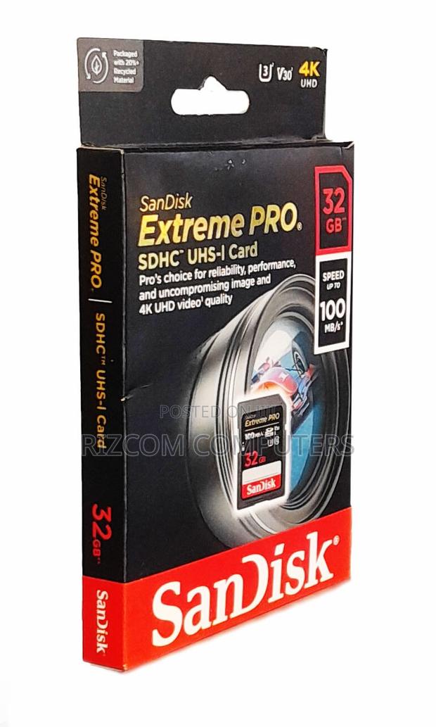Sandisk SDHC Extreme Pro 32gb