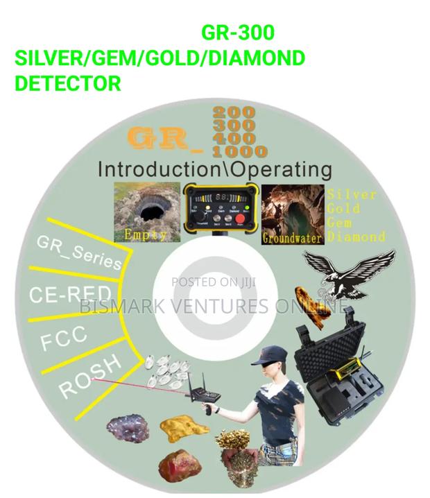 Gemstones, Gold, Silver & Diamond Detectors (Gr-300) Model photo 2