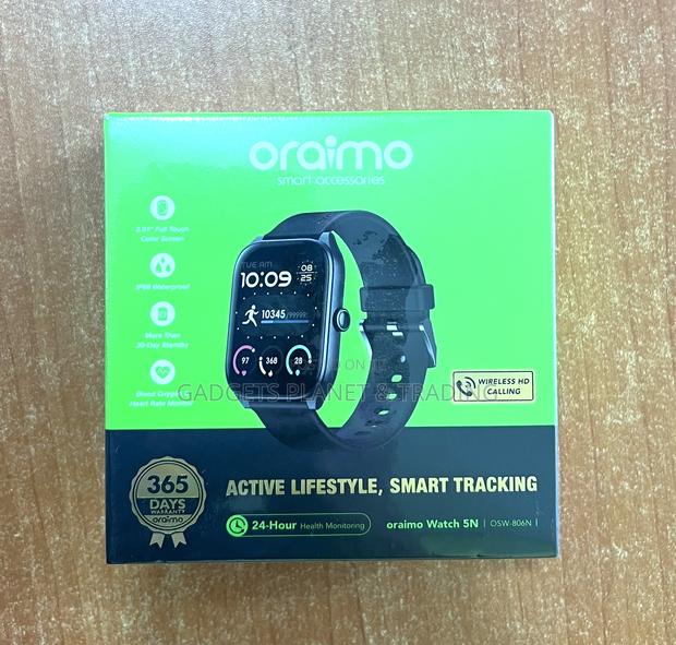 Oraimo Watch 5n 2.01'' Tft Ip68 Smart Watch | Osw-806n · Photo 3