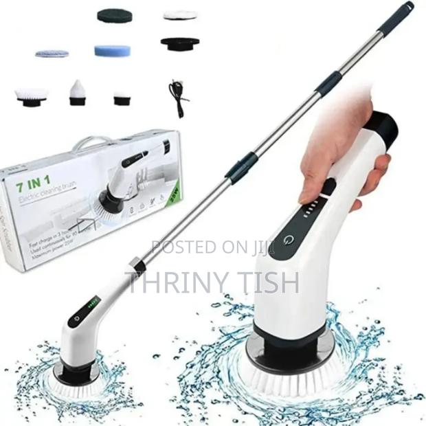 7 in 1 Electric Spin Scrubber