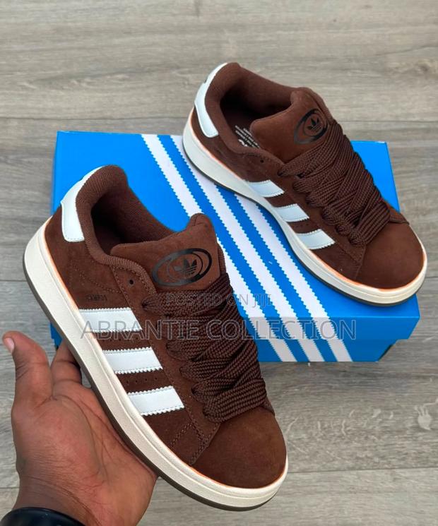 Authentic Adidas Campus Brown/White · Photo 3