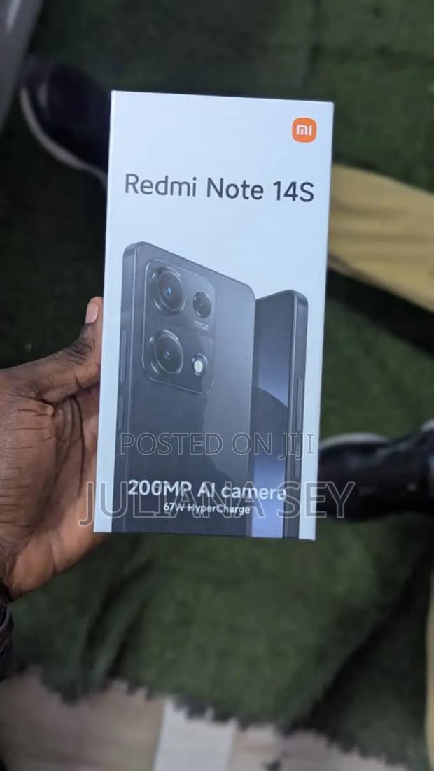 New Xiaomi Redmi Note 14S 256 GB Black photo 2