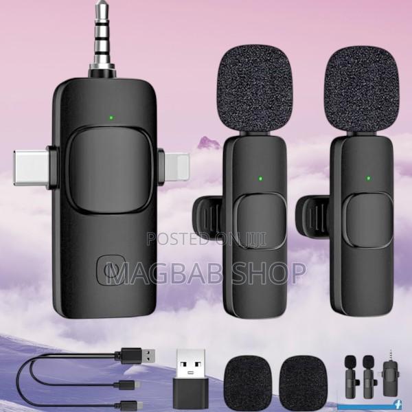 iPhone Android Wireless Microphone Audio Video Recording
