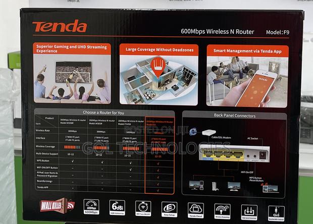 Tenda Wireless Router 600mbps for Super Fast Experience · Photo 4