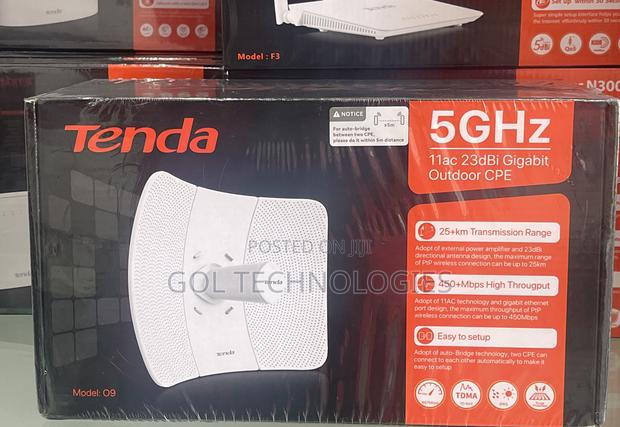 Tenda Access Point 11ac 23dbi Gigabit Outdoor Cpe Cpe O9 · Photo 3