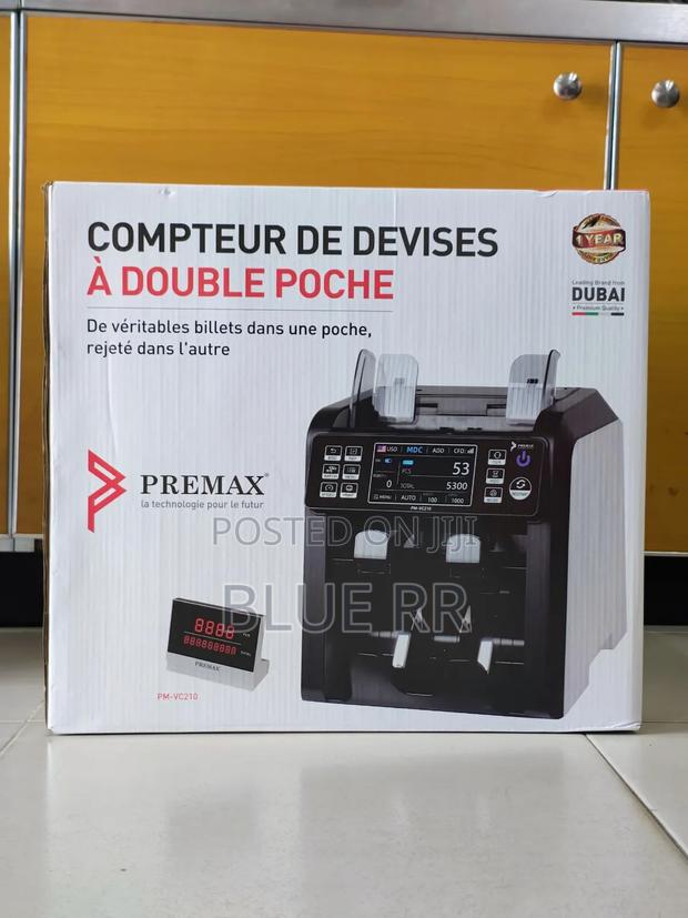 Premax Dual Pocket Currency Counter