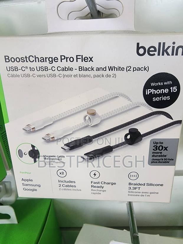 Belkin Boostcharge Pro Flex Usb-C to Usb-C Cable · Photo 3