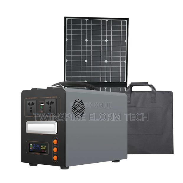 444wh Portable Outdoor Solar Emergency Battery+Solar Panels