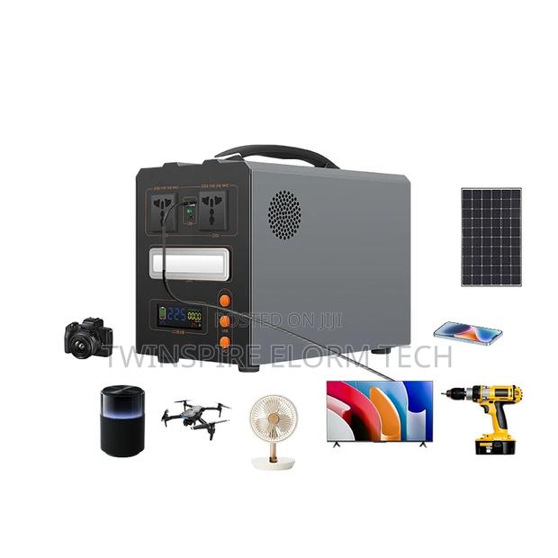 444wh Portable Outdoor Solar Emergency Battery+Solar Panels photo 2