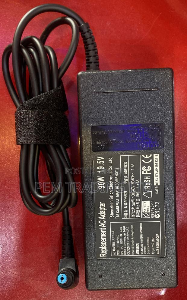 Original Acer Charger/Adapter 5.5*1.7mm 90w · Photo 3