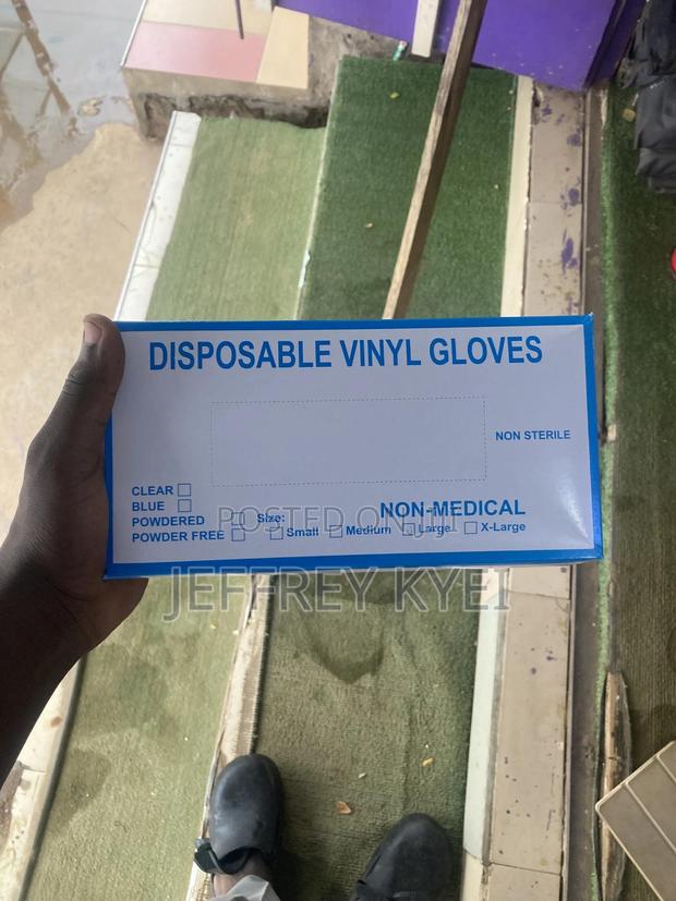 Vinyl Disposal Hand Gloves