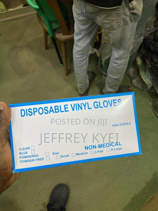 Vinyl Disposal Hand Gloves