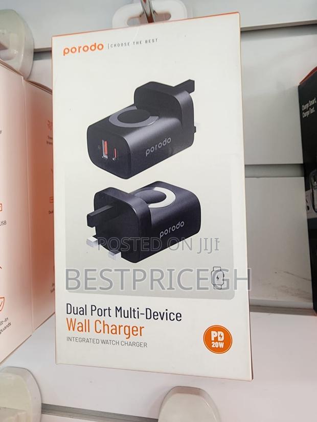 Porodo Dual Port Multi-Device Wall Charger · Photo 3