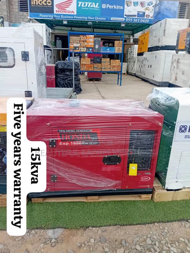 Honda 15kva 16500watts Diesel Generator Compact Design Japan