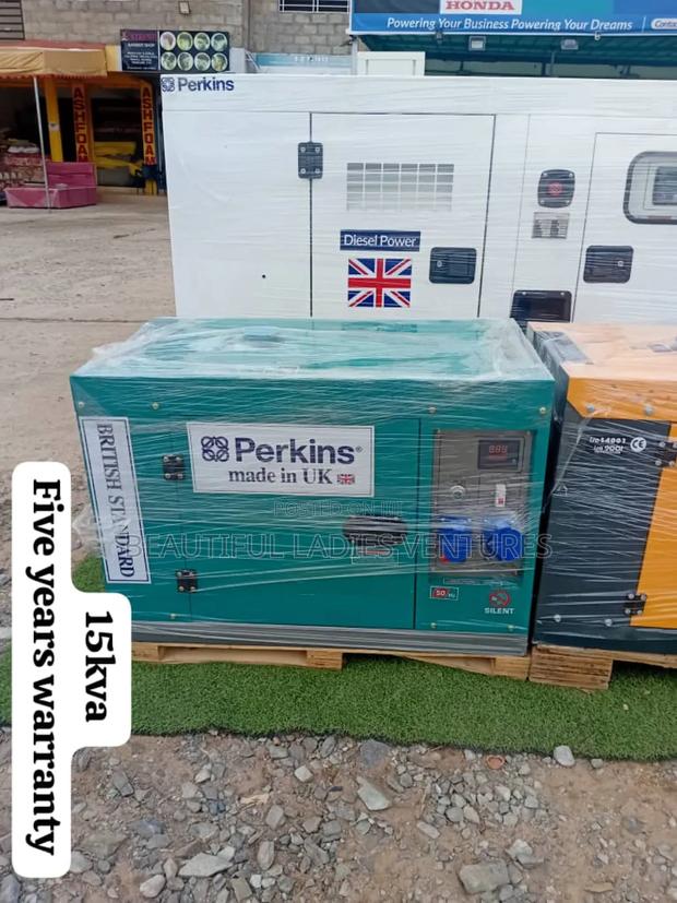 Perkins 15kva 13000watts Diesel Generator Compact Design Uk