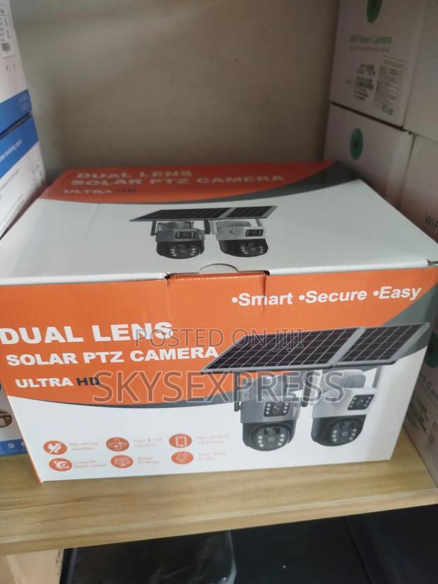 Dual Lense 4g PTZ Solar Camera photo 4