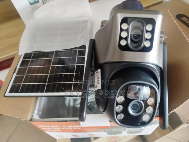 Dual Lense 4g PTZ Solar Camera photo 6
