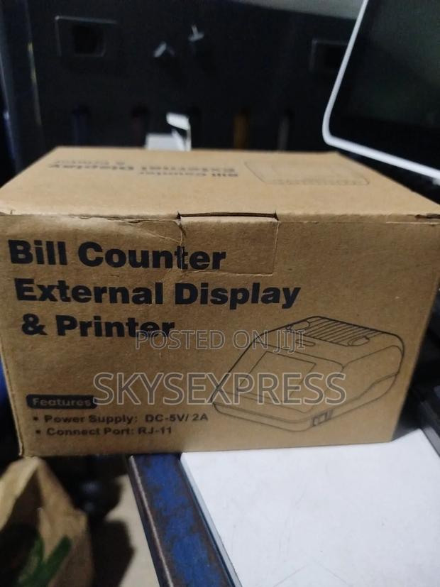 Bill Counter External Display and Printer