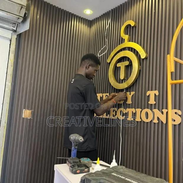 Indoor Alphabet Signage