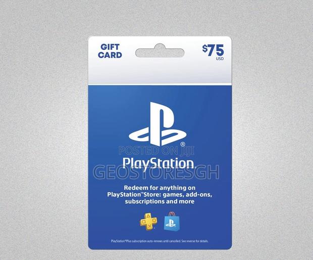 $75 Playstation Store Gift Card [Digital]