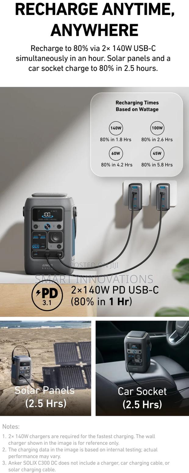Anker Solix C300 Dc Power Bank Station photo 5