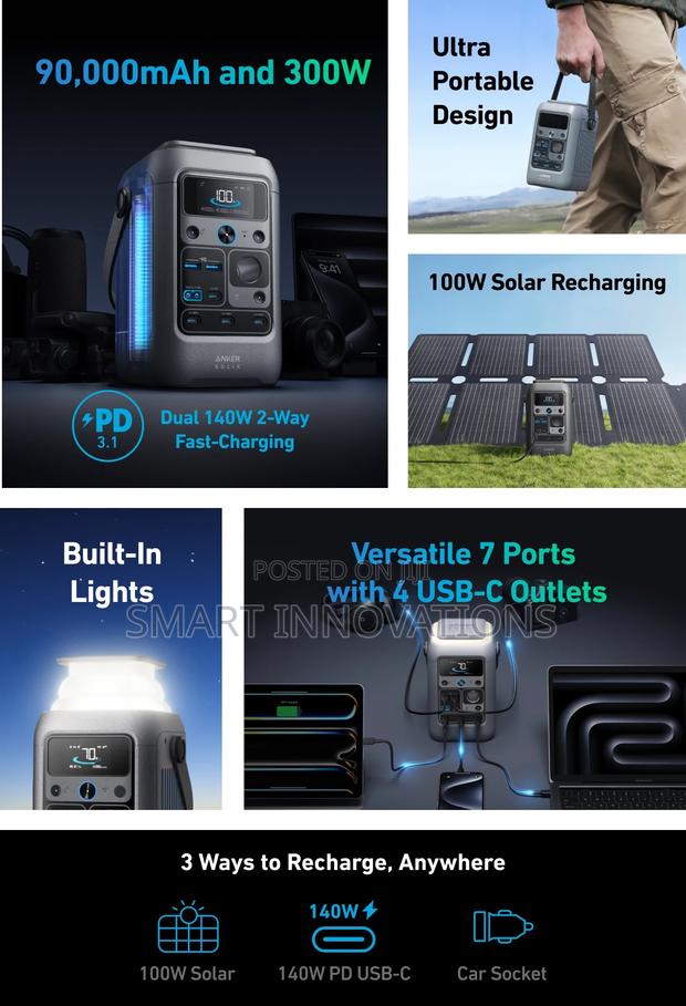 Anker Solix C300 Dc Power Bank Station photo 8