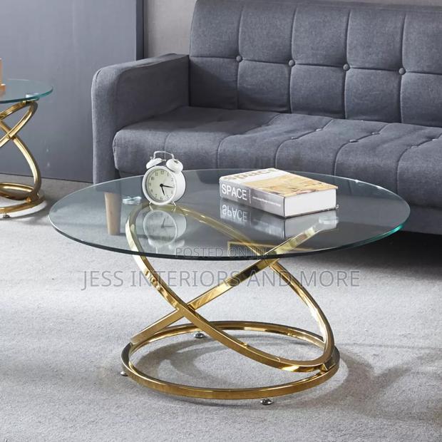 Coffee Table (Clear Tempered Glass Top) · Photo 3