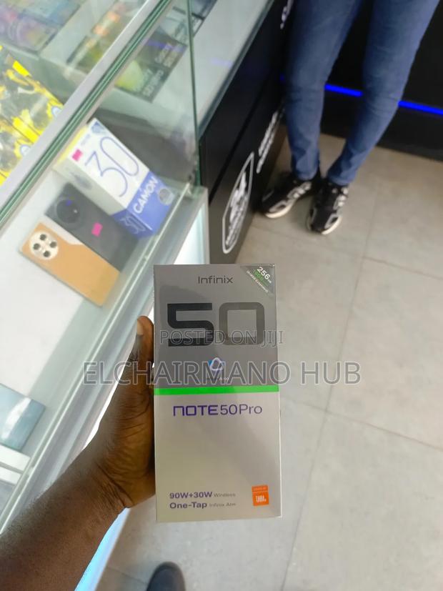 New Infinix Note 50 Pro 256 GB Black photo 2