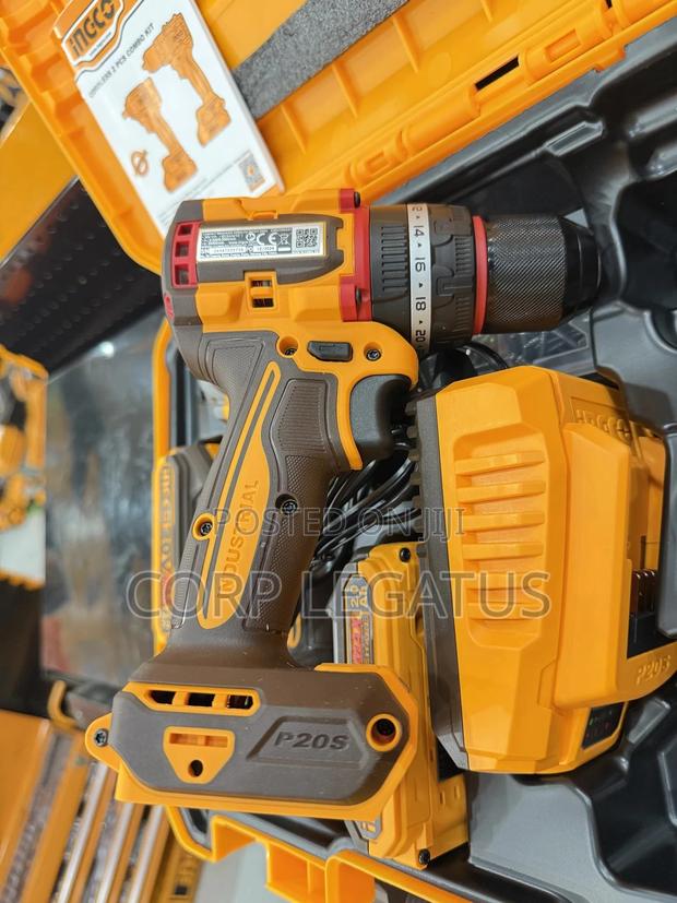 Ingco Two in One Brushless Impact Drill and Wrench Combos photo 3
