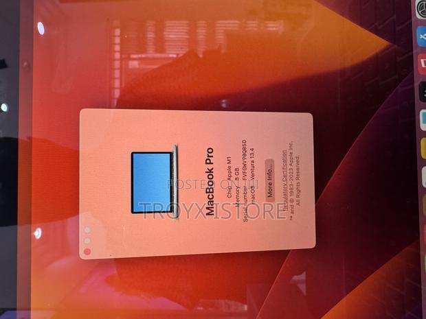 Laptop Apple MacBook Pro 2020 8GB Apple M1 SSD 256GB