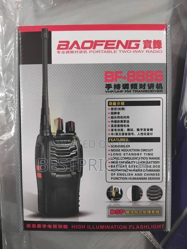 Baofeng Portable Two Way Radio High Illumination Flashlight
