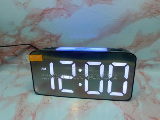 RGB Colorful Digital Alarm Clock With Snooze Button photo 3