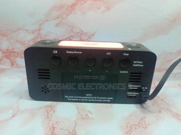 RGB Colorful Digital Alarm Clock With Snooze Button photo 4