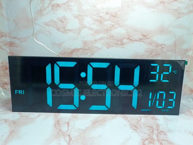 16-Inch Large Led Display Alarm Clock With Multi- Display photo 7