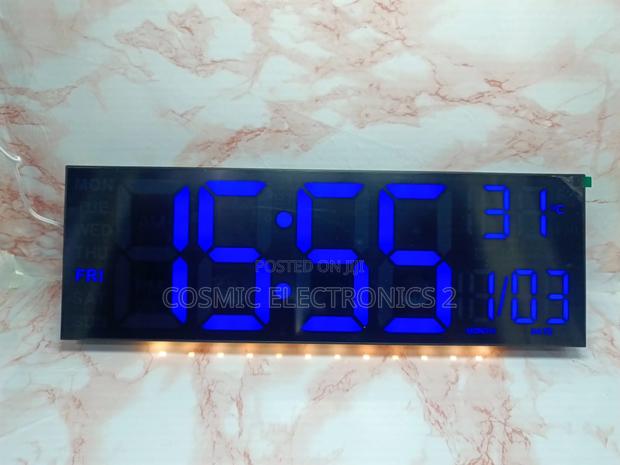 16-Inch Large Led Display Alarm Clock With Multi- Display photo 9