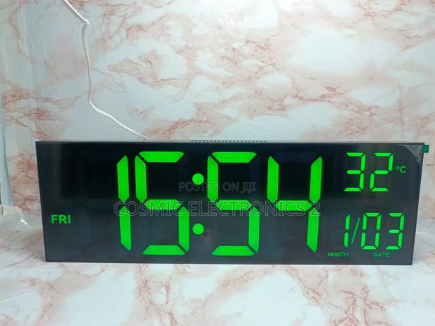 16-Inch Large Led Display Alarm Clock With Multi- Display photo 13