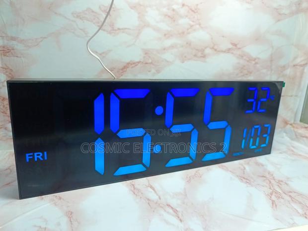 16-Inch Large Led Display Alarm Clock With Multi- Display photo 15