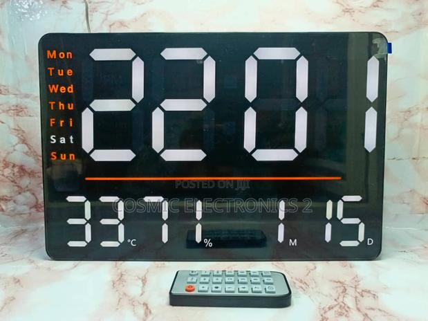 Large Led Digital Wall Clock photo 2